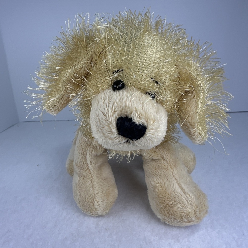 GANZ WEBKINZ‎ Pet Golden Retriever Dog Plush Stuffed Animal 8" Toy HM010 NO CODE